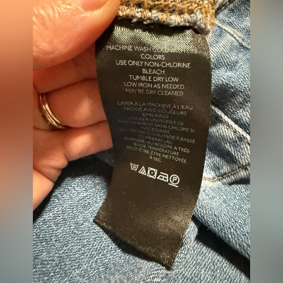 We the Free Jayde Flare Jeans Size 30 70s Boho Hippie Festival High Waist Bell - Picture 7 of 8